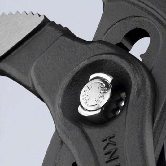 Knipex 87 01 400 SBA Water Pump Plier V, Push Button, 3 1/2 in Max Jaw Opening, 16 in Overall Lg, 27 Jaw Positions