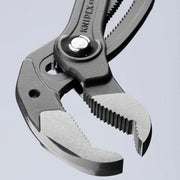 Knipex 87 01 400 SBA Water Pump Plier V, Push Button, 3 1/2 in Max Jaw Opening, 16 in Overall Lg, 27 Jaw Positions