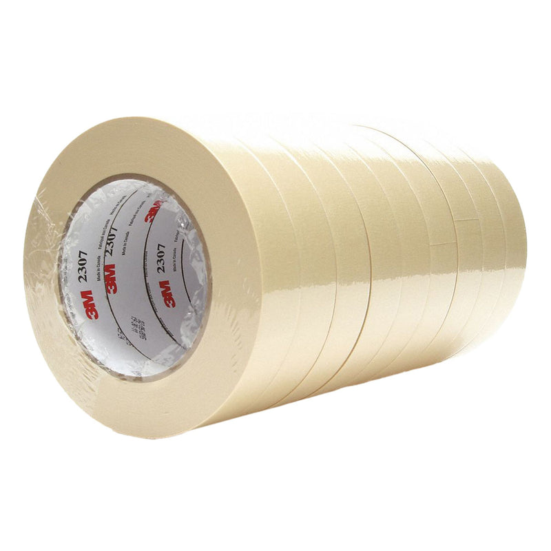 3M 2307 Masking Tape, Tan, 15/16 in x 60 yd, PK36