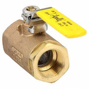 Apollo 7010527 Manual Two - Way Ball Valve 1 in, Bronze, Straight, FNPT x FNPT, 600 psi Max. Pressure (CWP) - Redwood.KV2EEJ5