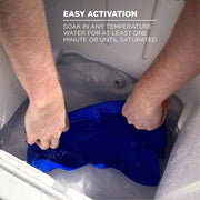 Ergodyne Chill-Its 6602 Evaporative Cooling Towel Blue, Universal, PVA, Evaporative-Cooling