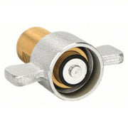Aeroquip 5100-S5-16B Hydraulic Quick Connect Hose Coupling 1 in Coupling Size, Brass, 151 lpm Max. Flow Rate