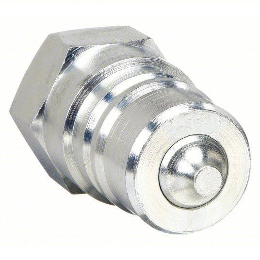 Aeroquip 5602-8-10S Hydraulic Quick Connect Hose Coupling 5/8 in Coupling Size, Steel, 45 lpm Max. Flow Rate