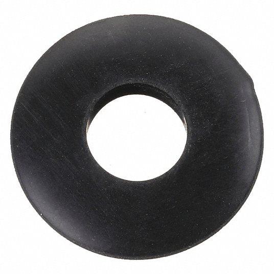 Velvac 035007-1 Gladhand Seal Full Face Seal, 0.36 in Thick, Black, 60A-65A, 50 PK