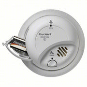 BRK SC9120B Carbon Monoxide and Smoke Alarm, Electrochemical, Ionization Sensor, 85 dB @ 10 ft Audible Alert