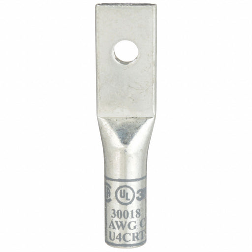 3M 30018 Compression Lugs, #10 Stud Size, 4 AWG For Wire Sizes, Stranded Wire Type, Std, Copper