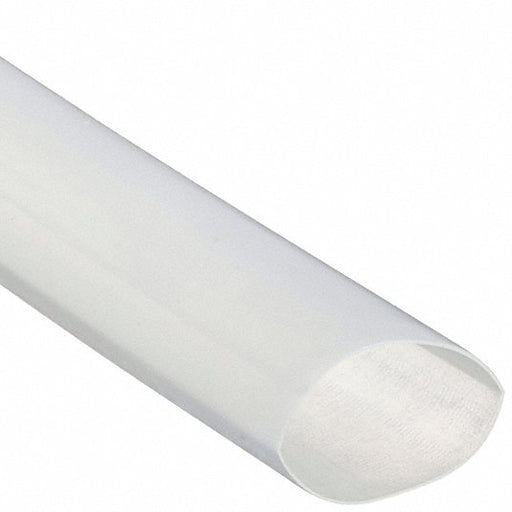3M FP301-3/4-48"-CLEAR-50 PCS Heat Shrink Tubing 0.75 in I.D. Before Shrinking, 0.38 in I.D. After Shrinking, 4 ft Lg, 50 PK