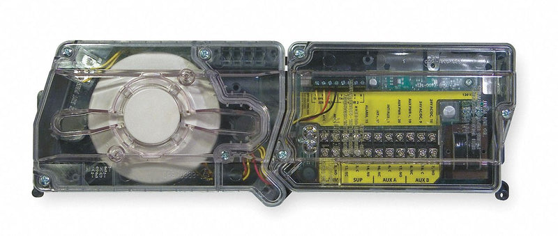 System Sensor D4120 Duct Smoke Detector, 120V AC/24V AC/DC Volt, Sound Alert, Duct Mount, 5 in Overall Ht