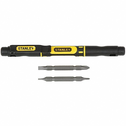 Stanley 66-344 Standard, Phillips Bit 5 1/4 in, Drive Size: 1/4 in , Num. of pieces:3