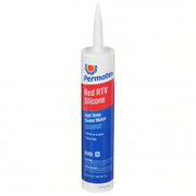 Permatex 81409 RTV Gasket Maker High-Temp Red RTV, 11 oz, Cartridge, Red