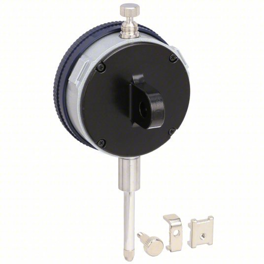 Mitutoyo 2416A Dial Indicator Lug Back 0 in to 1 in Range, Continuous Reading, 0-100 Dial Reading, Box