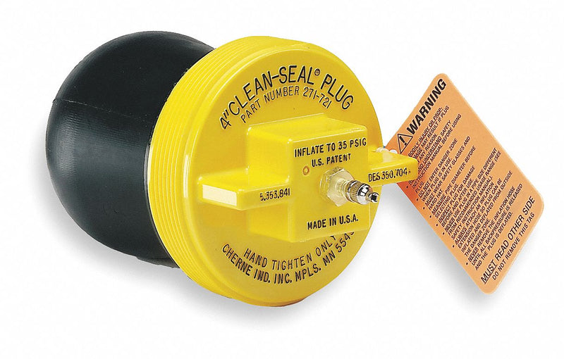 Cherne 271721 Pipe Plug 4 in