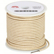Tempco LDWR-1023 High Temp Lead Wire 12 AWG Wire Size, Natural, 100 ft Lg