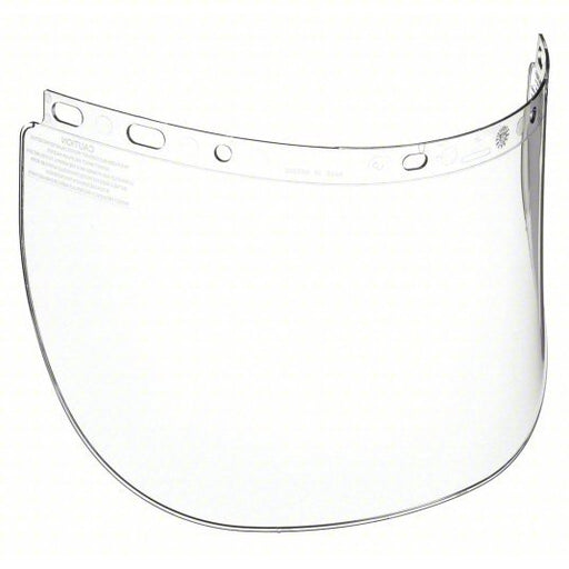 Honeywell Fibre-Metal 4178CL Faceshield Visor Clear, Uncoated, Polycarbonate, 8 in Visor Ht
