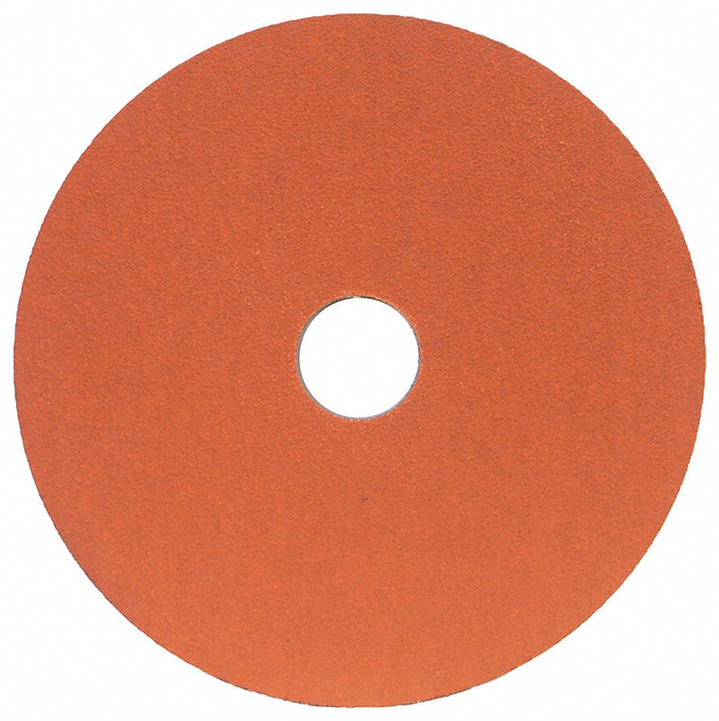 Norton 69957398000 Fiber Disc, 4-1/2 in x 7/8 in, Ceramic, 24 Grit, F980, 25 PK