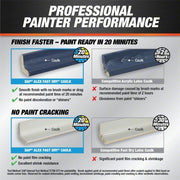 DAP 18425 Silicone Caulk Alex Fast Dry, White, 10 oz Container Size, Cartridge