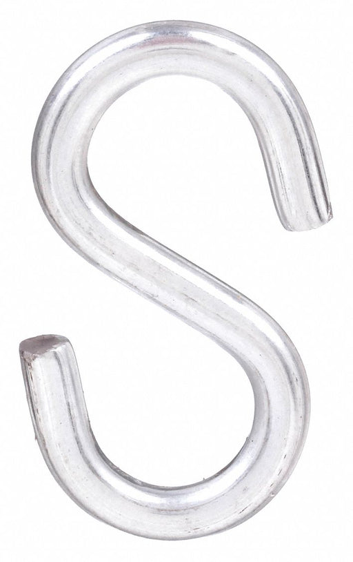 Nvent Caddy 771 S Hook, Steel, Unfinished, 29 lb Wt Capacity, 1 1/4 in Overall Lg, 11/16 in Overall Wd