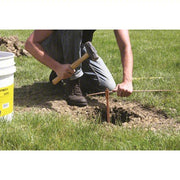 Nvent Erico 615880 Pointed End Ground Rod 5/8 in Dia, 8 ft Overall Lg, Copper Bonded Steel