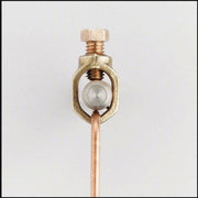 Nvent Erico CP58 Grounding Connector Bronze, 8 AWG SOL to 2 AWG STR Grounding Wire Size, 1 Grounding Wires