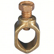 Nvent Erico CP58 Grounding Connector Bronze, 8 AWG SOL to 2 AWG STR Grounding Wire Size, 1 Grounding Wires