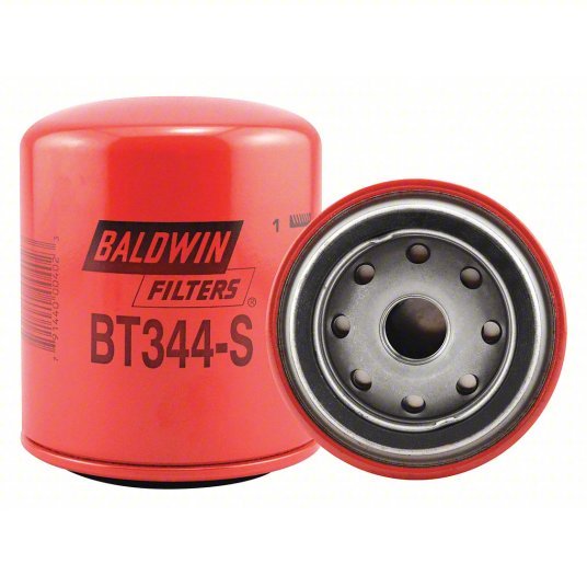 Baldwin BT344-S Hydraulic Filter, Spin-On, 13/16" Thread Size, 9.8 Micron