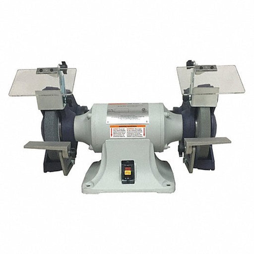 KVM Tools KV2LKR9 Bench Grinder Fixed Speed, 3/4 hp, 8 in Max Wheel Dia, 3,450 RPM, 120/240V AC - Redwood.KV2LKR9