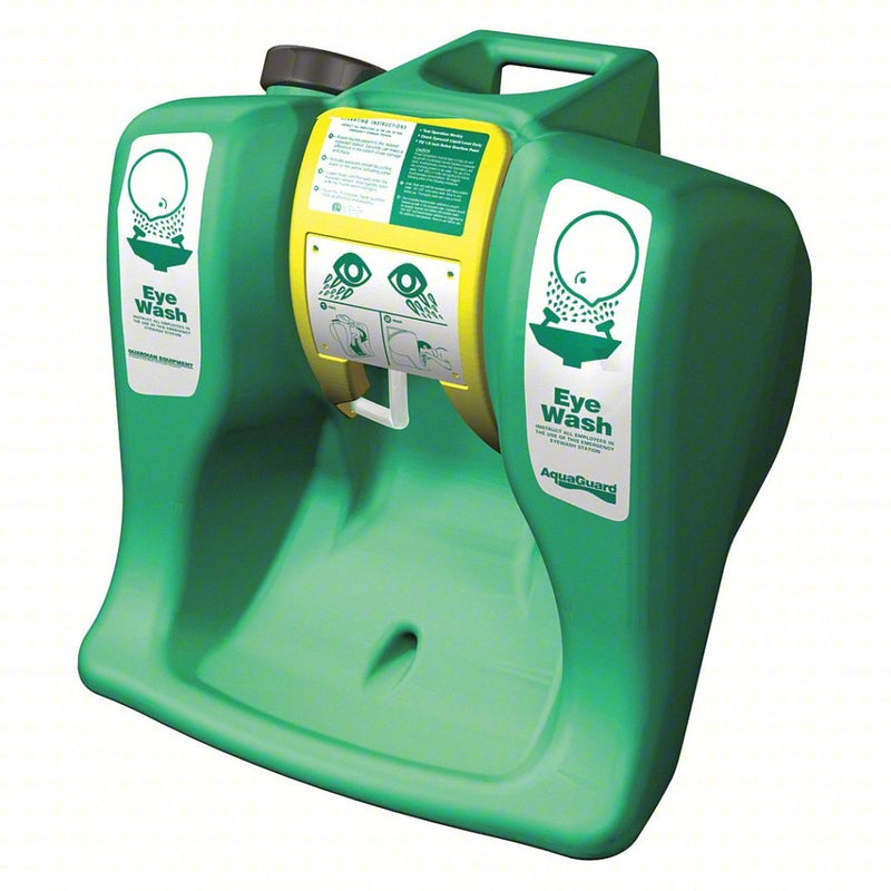 Guardian G1540 Eyewash Station Gravity-Fed, 16 gal Cap, Eyes, Water Preservative, Plastic
