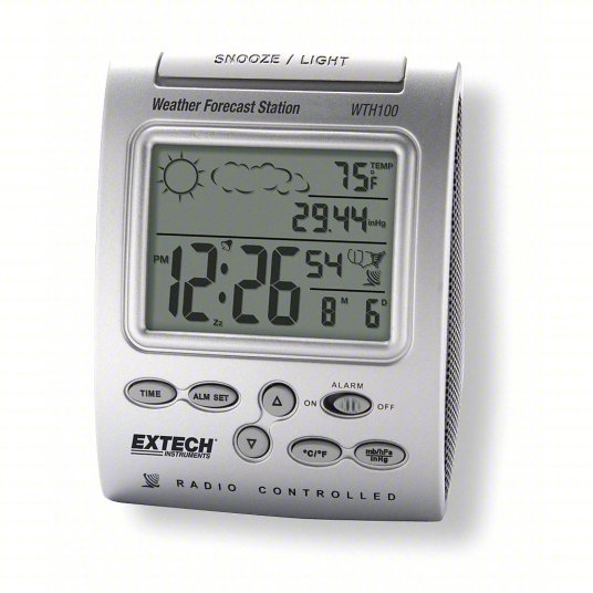 Extech WTH100 Radio-Controlled Wireless Weather Station