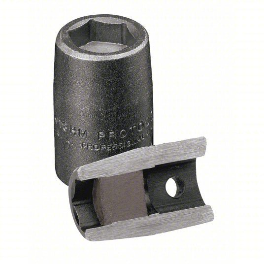 Proto J7418HF Impact Socket 1/2 in Drive Size, 9/16 in Socket Size, 6-Point, Std, Black Oxide