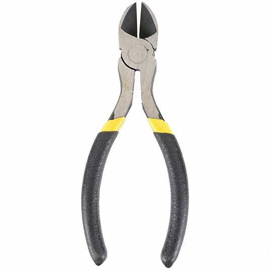 Stanley 84-104 5 in 84 Diagonal Cutting Plier, Flush, Oval