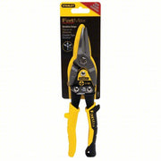 Stanley 14-563 Aviation Metal Cutting Snip Straight, 10 in Overall Lg, 2 in Cutting Lg, Steel, Steel
