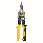 Stanley 14-563 Aviation Metal Cutting Snip Straight, 10 in Overall Lg, 2 in Cutting Lg, Steel, Steel