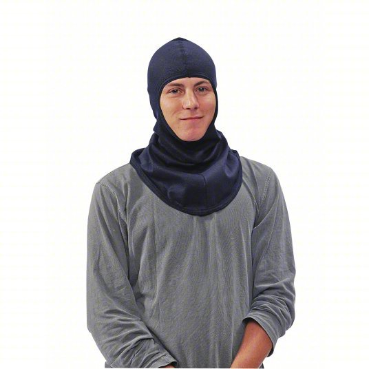 National Safety Apparel H11RY Flame Resistant Balaclava 16 cal/sq cm ATPV, UltraSoft® (6.5 oz), Navy