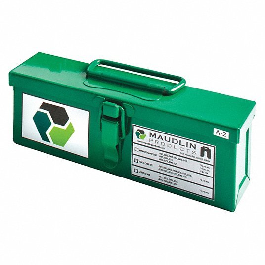 Maudlin MS-AK Slotted Shim Assortment,Tabbed,260 pcs Inch, Tabbed, Stainless Steel, 18-8, 260 Pieces