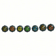 Klein 631M Fastener-Holding Nut Driver Set SAE, 6 3/4 in to 7 5/16 in, 3 in Shank Lg
