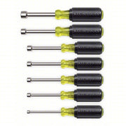 Klein 631M Fastener-Holding Nut Driver Set SAE, 6 3/4 in to 7 5/16 in, 3 in Shank Lg
