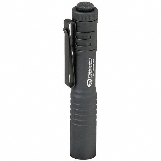Streamlight 66318 Penlight 45 lm Max Brightness, 2.3 hr Max Run Time, 41 m Max Beam Distance, High, Black, Alkaline
