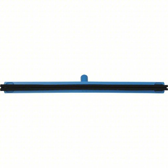 Vikan 77553/29383 Blue 28" Polypropylene Floor Squeegee