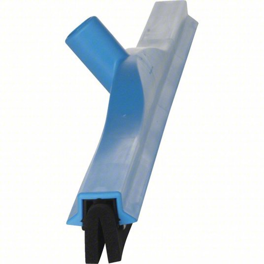 Vikan 77553/29383 Blue 28" Polypropylene Floor Squeegee