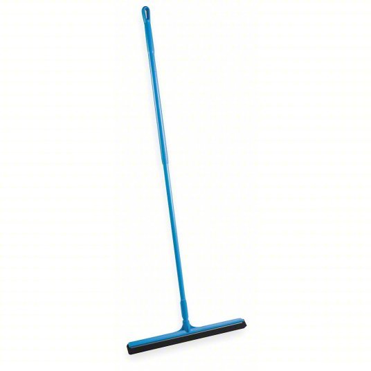 Vikan 77553/29383 Blue 28" Polypropylene Floor Squeegee