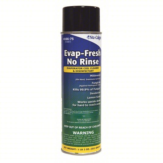 Nu-Calgon 4166-75 Evaporator Cleaner, Aerosol, 18 fl oz