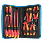 Jonard TK-110INS Insulated Tool Kit, 11 Total Pcs, Tool Case