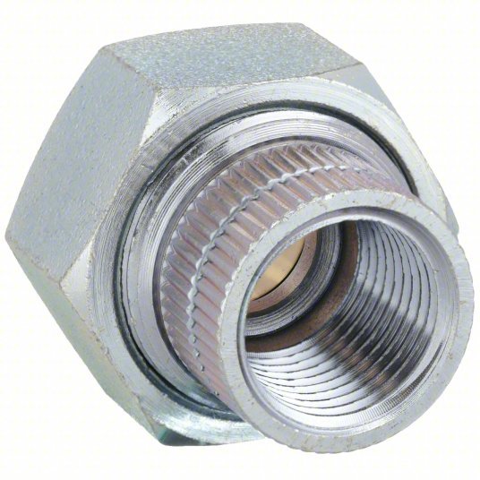 Redwood RW2TEZ9 Hex Reducing Coupling: 1/2 in x 1/2 in Fitting Pipe Size, Nylon