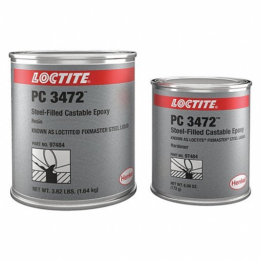 Loctite 235618 Gray Fixmaster® Steel Liquid, 4 lb. Kit