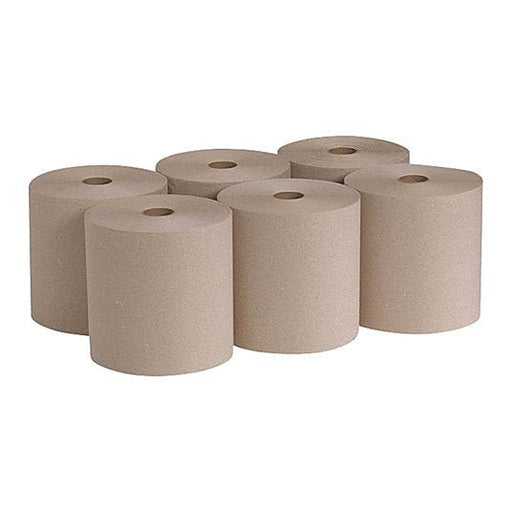 Georgia-Pacific 26301 Paper Towel Roll Brown, 7 7/8 in Roll Wd, 800 ft Roll Lg, Continuous Sheet Lg, 6 PK