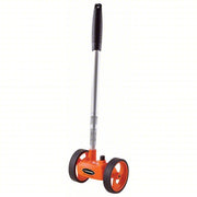 Keson RR182 Measuring Wheel 9,999 ft Range, Adj Handle Handle, Spoked Dual Wheel, Rubber Tread, 42 in Lg