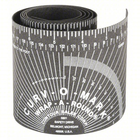 Jackson Safety 14752 Wrap-a-Round Tape Measure For 3 in to 6 in Pipe