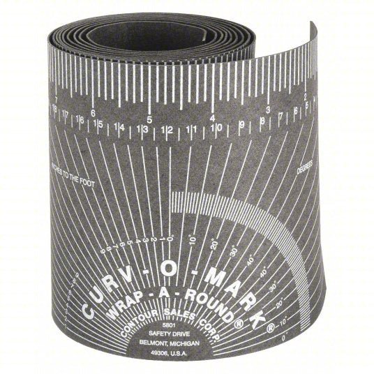Jackson Safety 14754 Wrap-a-Round Tape Measure For 4 in to 12 in Pipe
