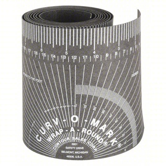 Jackson Safety 14756 Wrap-a-Round Tape Measure For 6 in to 16 in Pipe