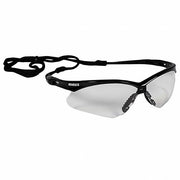 Kleenguard 25676 Safety Glasses Clear Lens, Half-Frame, Black Frame, V30 Nemesis(TM) Series